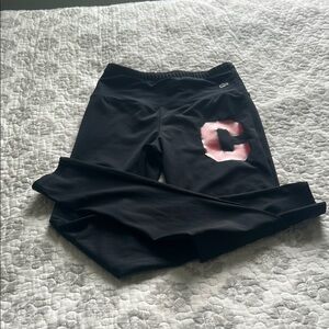 Black Leggings with Athletic Style with Cornell logo